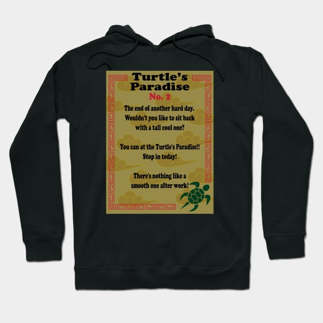 Turtle's Paradise Flyer No. 2 Hoodie by inotyler